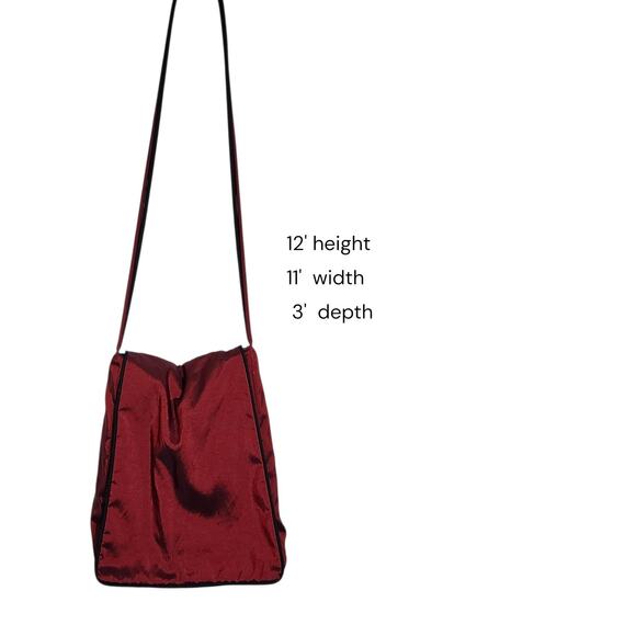 Vtg Plus Size Set 1X Reversible Velvet Coat Hooded Black Red Matching Purse - Picture 3 of 14